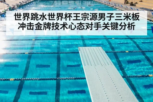 世界跳水世界杯王宗源男子三米板冲击金牌技术心态对手关键分析